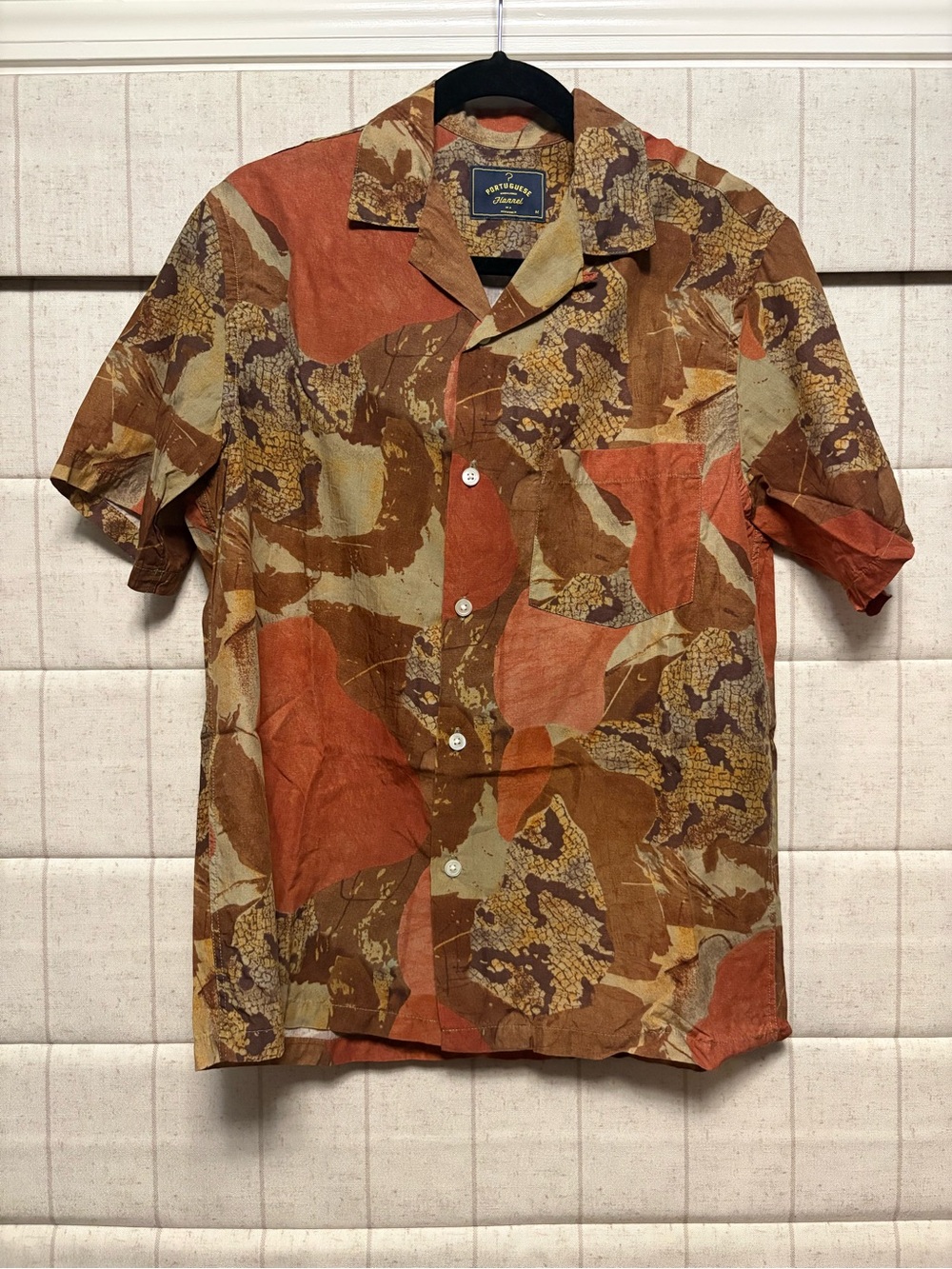 Portuguese Flannel Tencel Camp collar